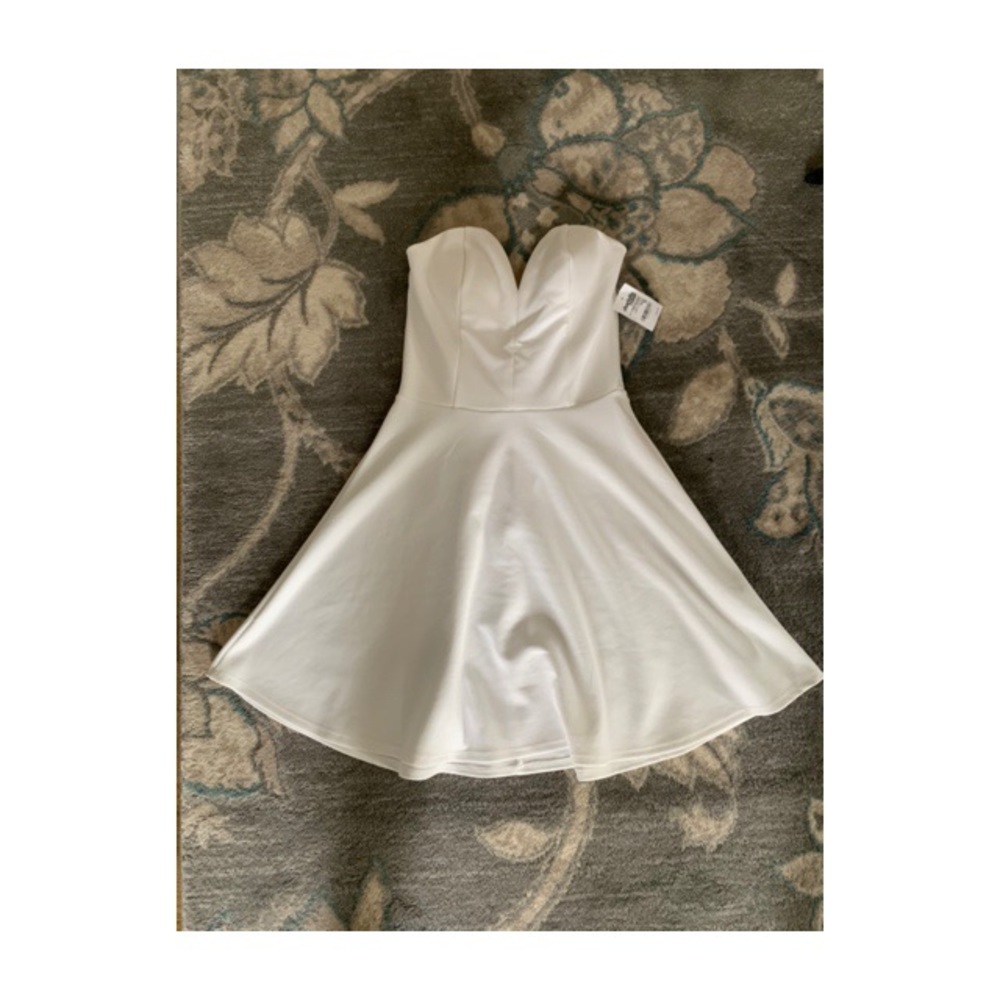 White Skater Dress